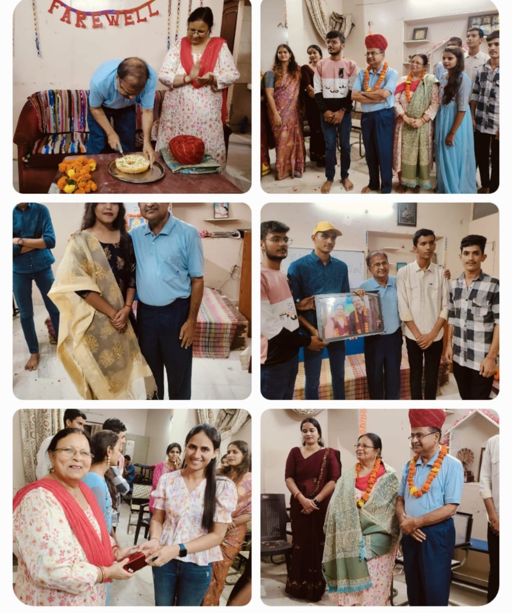 Farewell moments at Sankalp Spoken English Classes